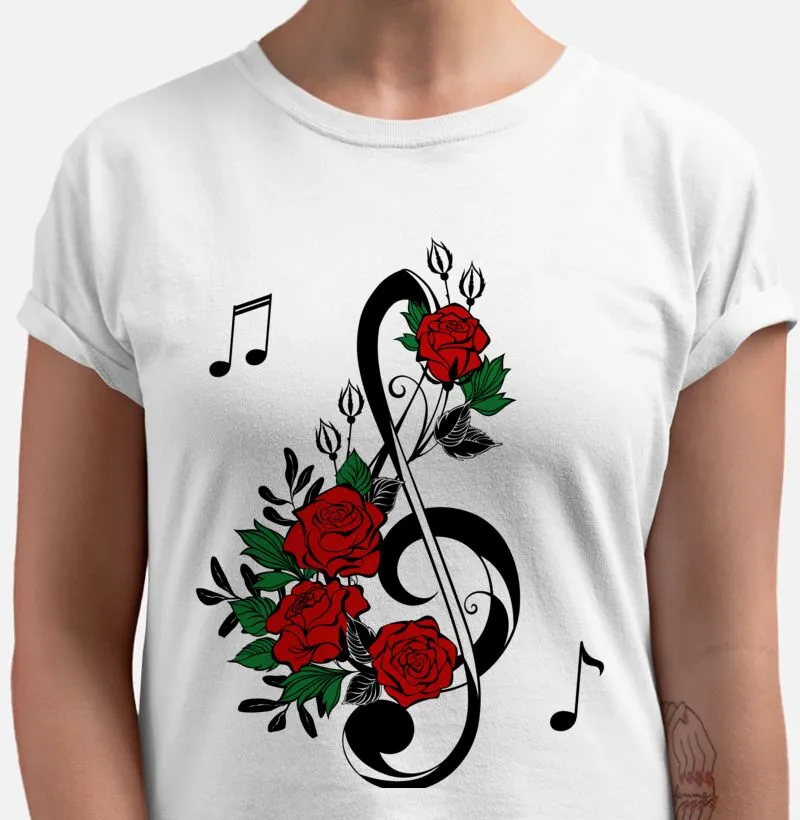 Notas e rosas