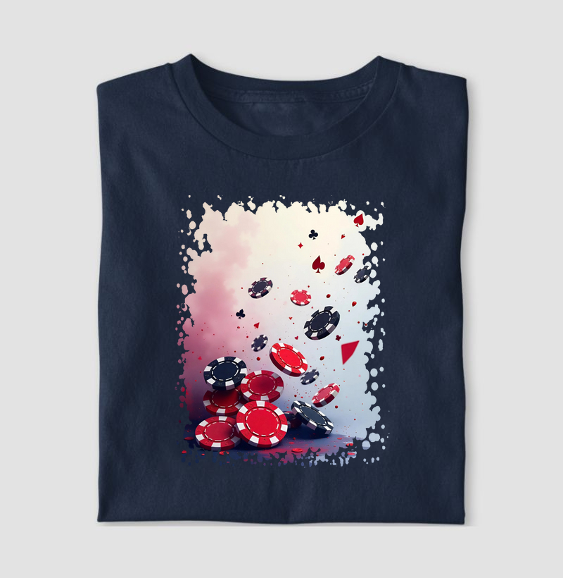 Camiseta Fichas de Poker