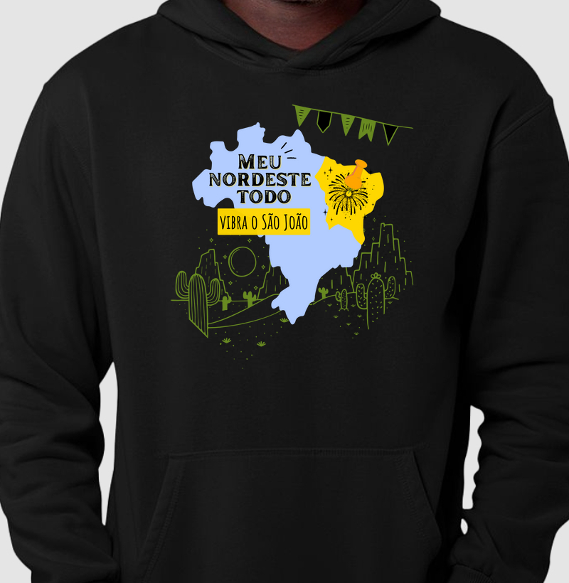 Meu nordeste todo vibra o São João
