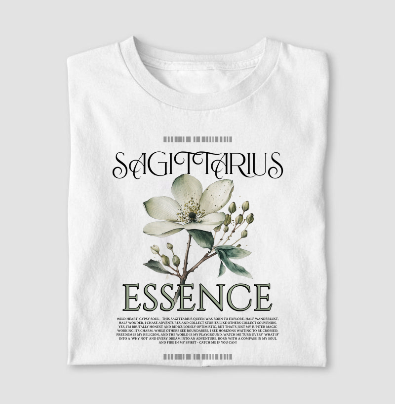 Camiseta Signos SAGITÁRIO - SAGITTARIUS ESSENCE