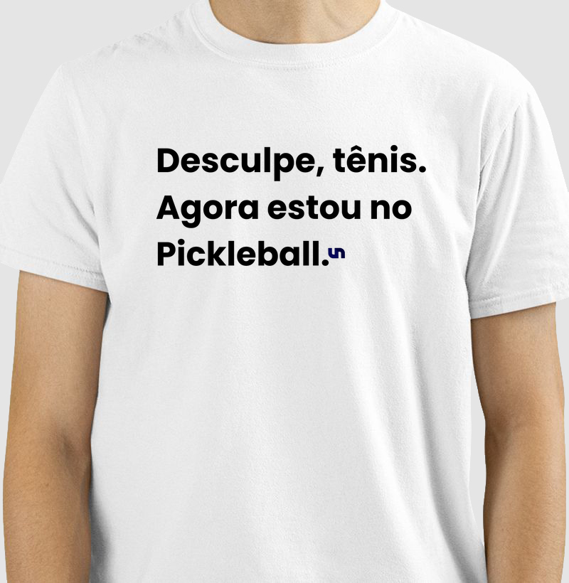 Desculpe, tênis. 