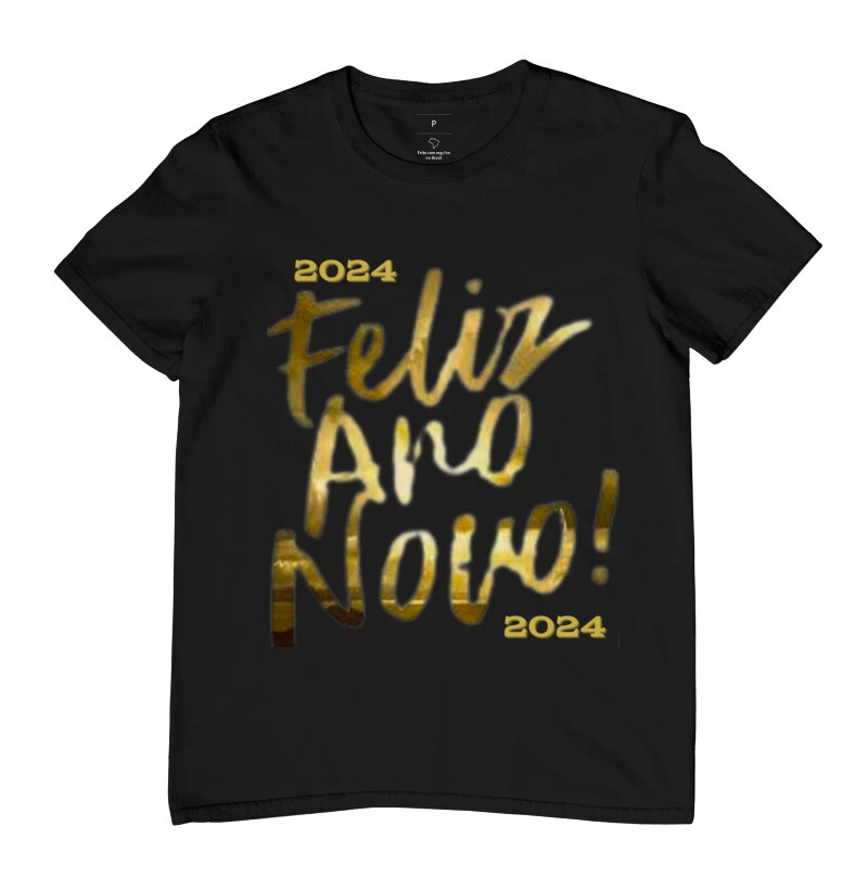 Camisetas feliz ano novo 