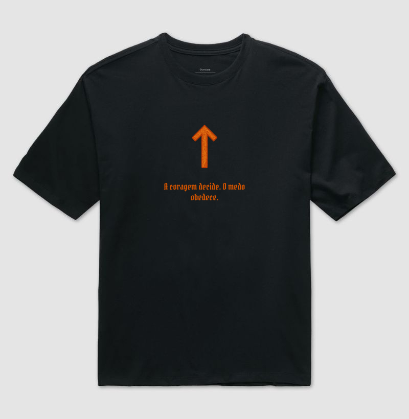 Camiseta Tiwaz – A Runa da Coragem