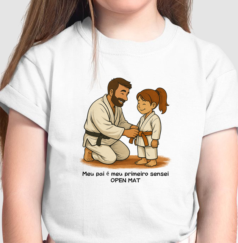 Meu pai é meu primeiro sensei