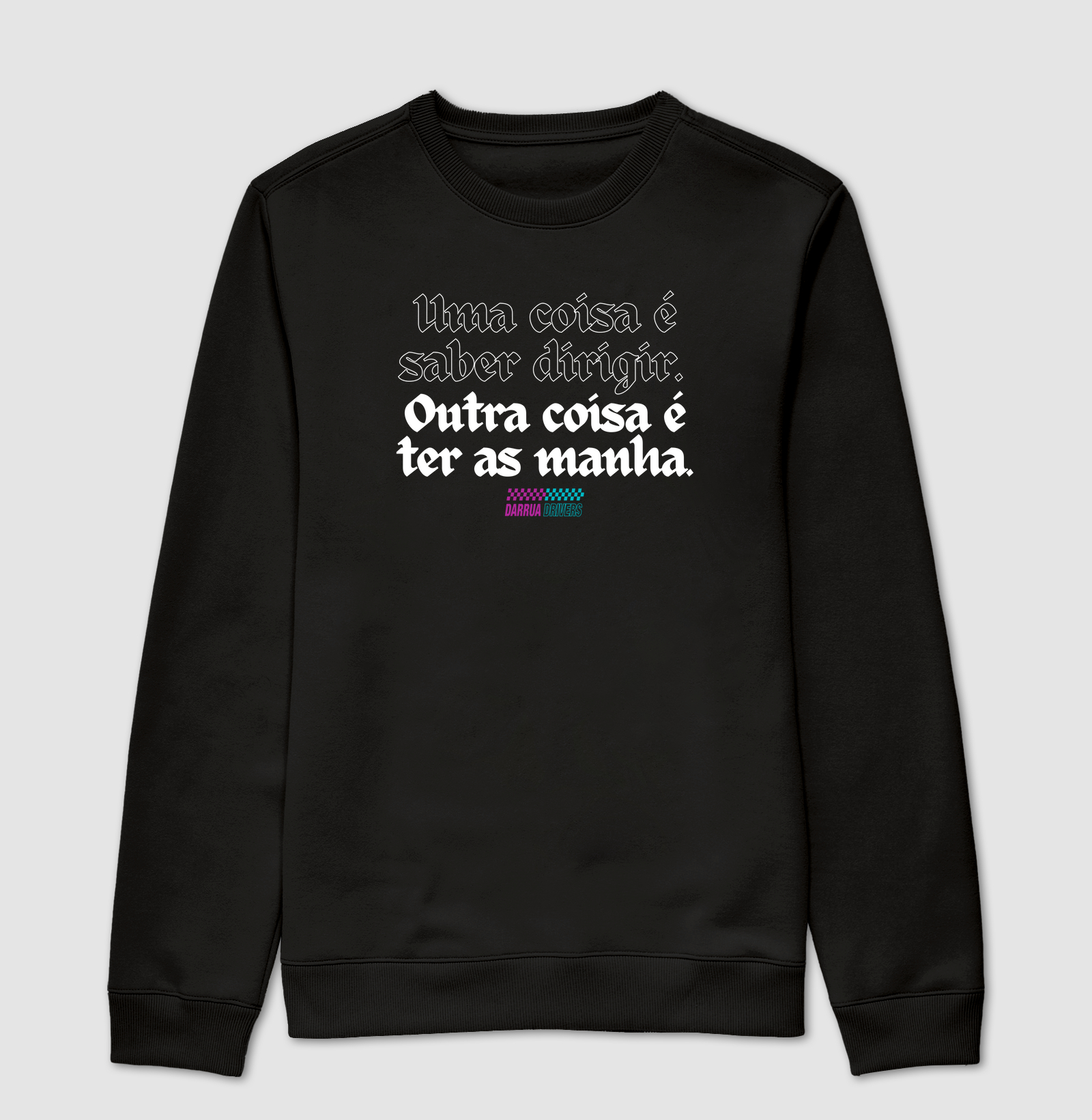Uma coisa é saber dirigir, outra coisa é ter as manha.