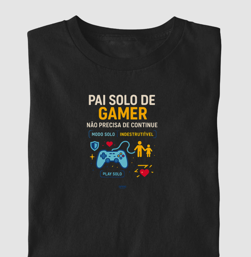 Pai Solo de Gamer