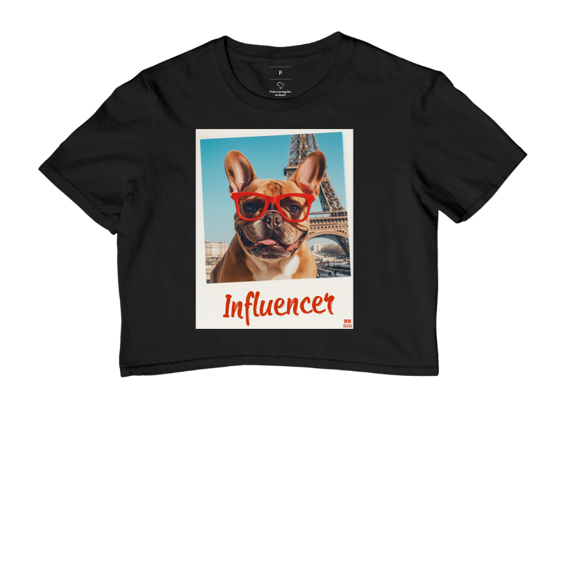 Cropped Bulldog Frances - Influencer (Fulvo)