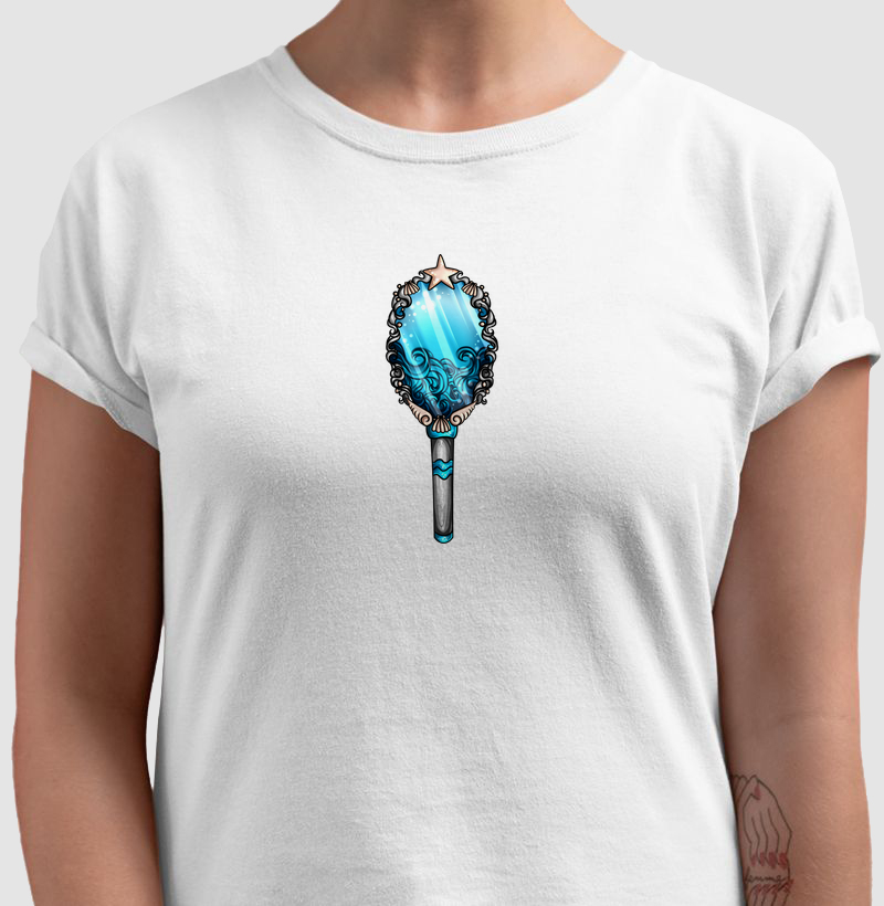Camiseta Abebe Yemanja 100% Algodão