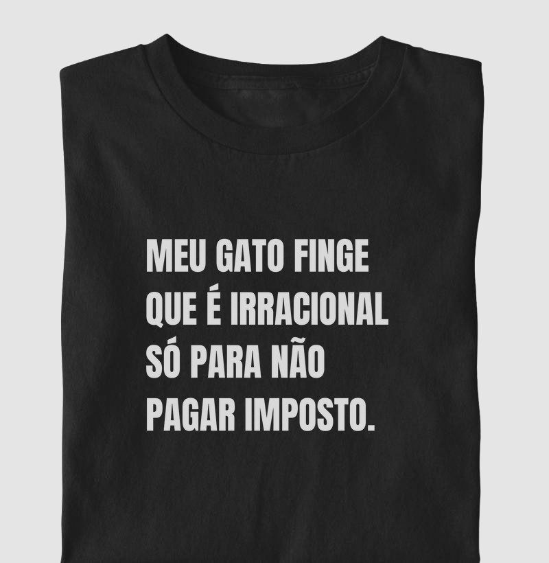 Meu gato finge