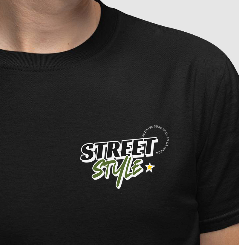 Street Style Estampa Peito