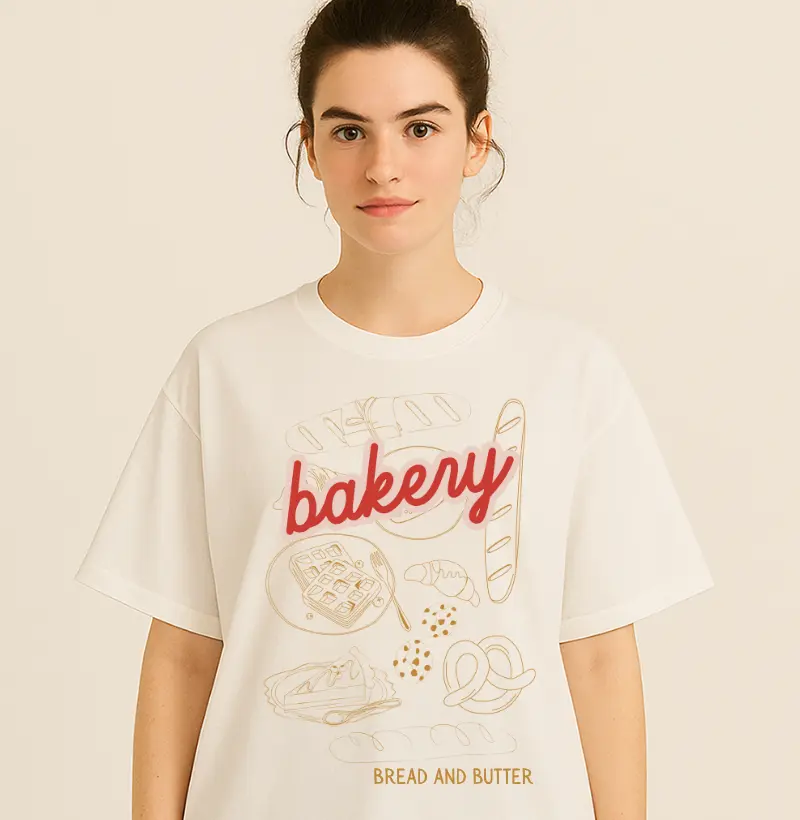 Camiseta Oversized Bakery