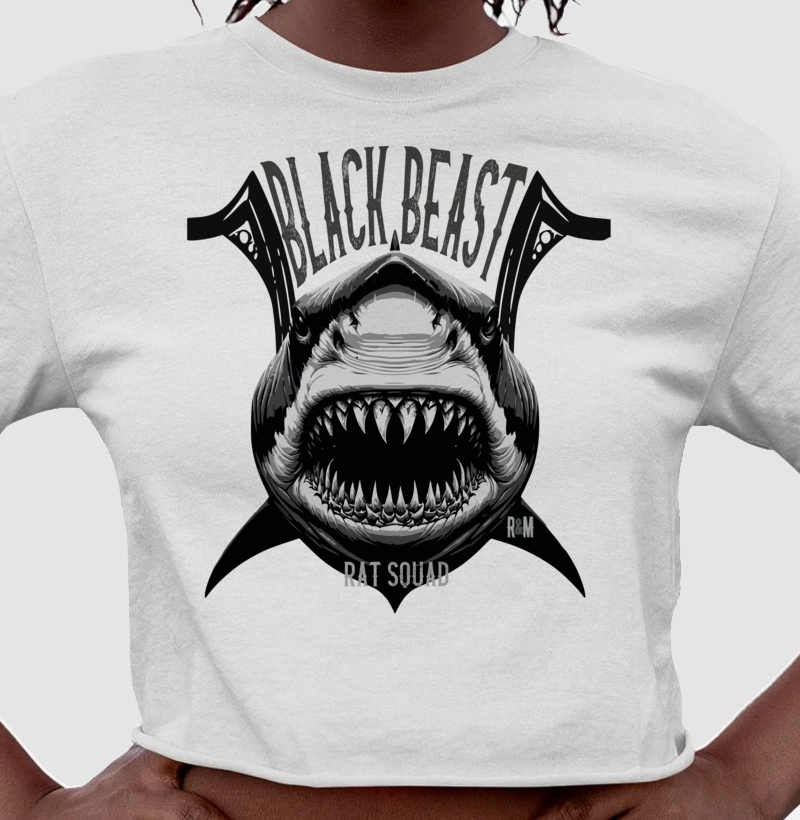 Black Beast - Rat Squad - Algodão Brasileiro