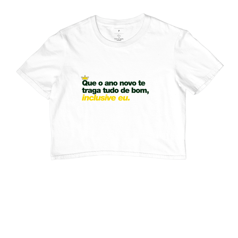 Que o ano novo te traga tudo de bom inclusive eu