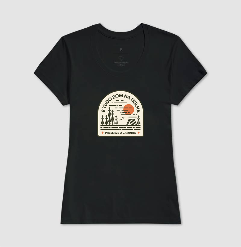 Camiseta Preserve o Caminho - Feminina