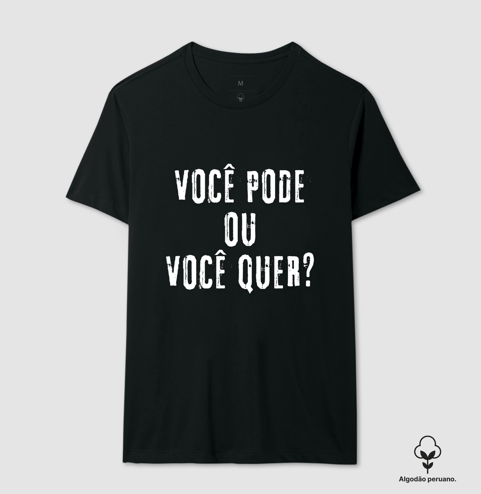 Voce pode ou voce quer?
