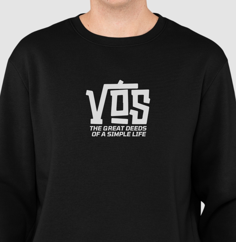 Sueter Moletom Vós