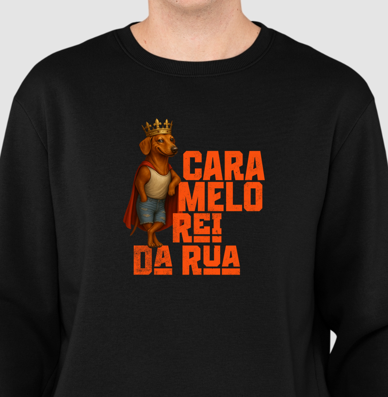 Sueter Moletom Rei da Rua II