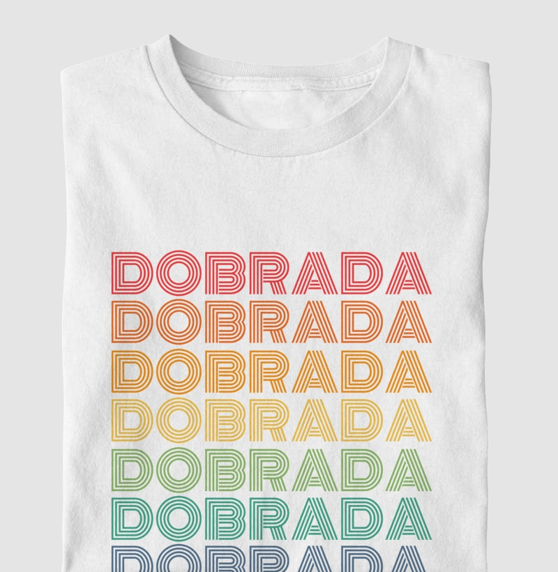 Dobrada Letreiro Retrô
