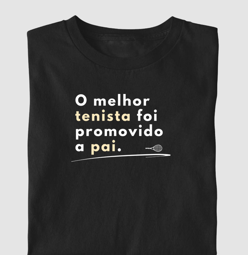 O melhor tenista foi promovido a pai