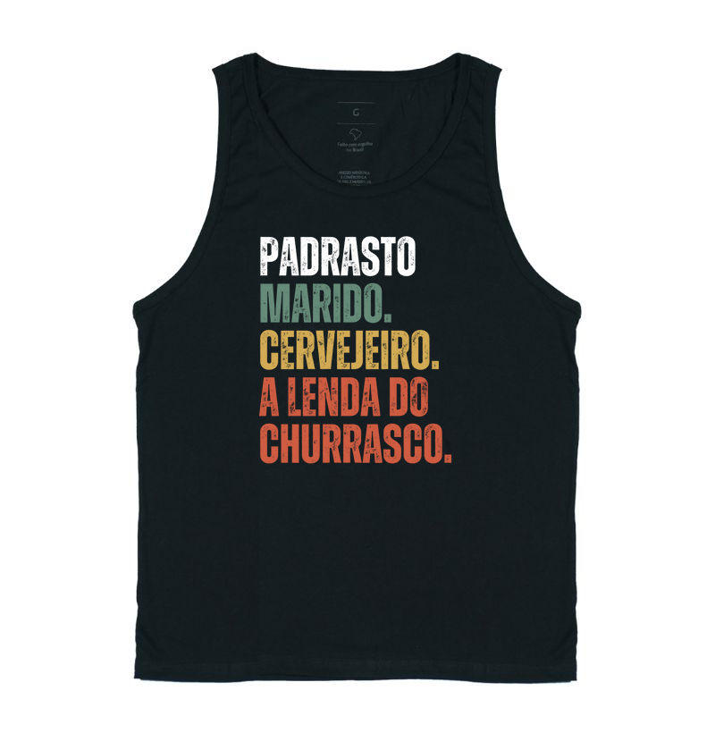 Padrasto. Marido. Cervejeiro. Lenda do churrasco