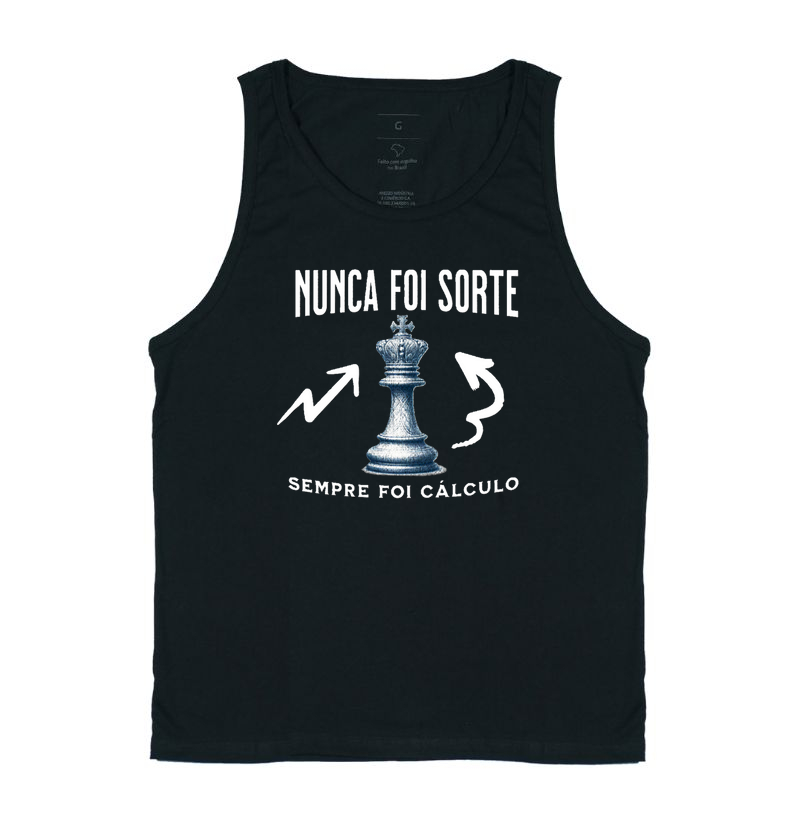 Nunca foi sorte, sempre foi cálculo