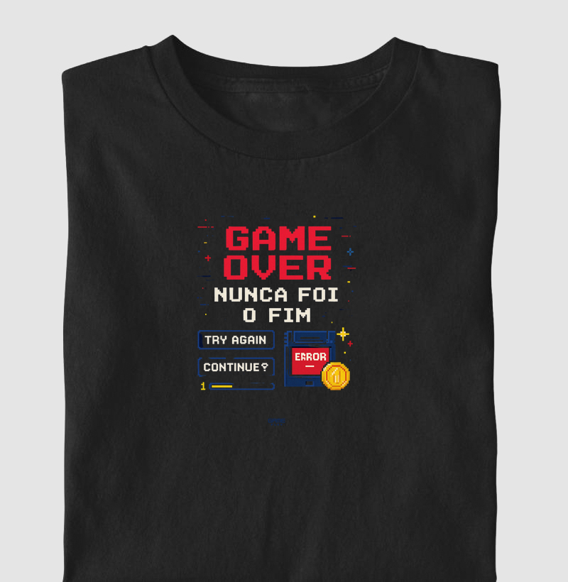 RetroPhrase Game Over Nunca Foi o Fim