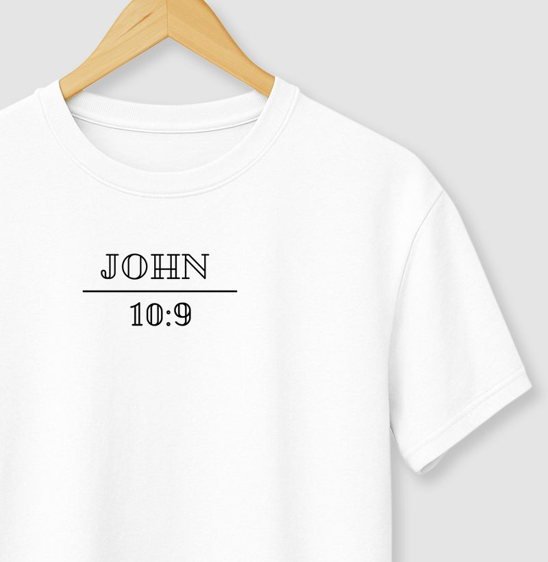 CAMISETA JOÃO 10:9