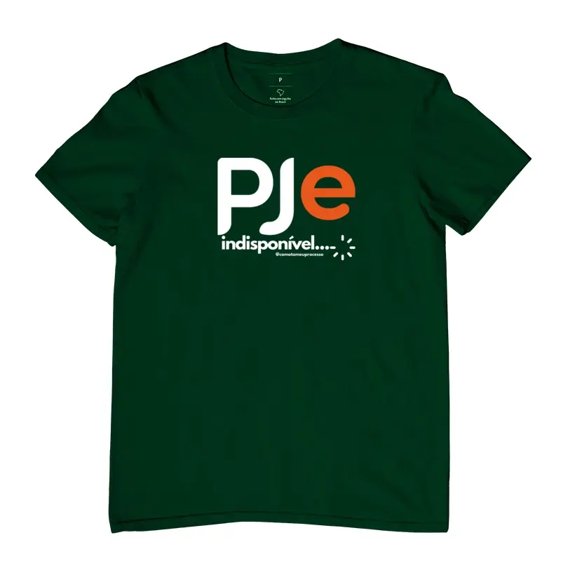 Pje indisponível