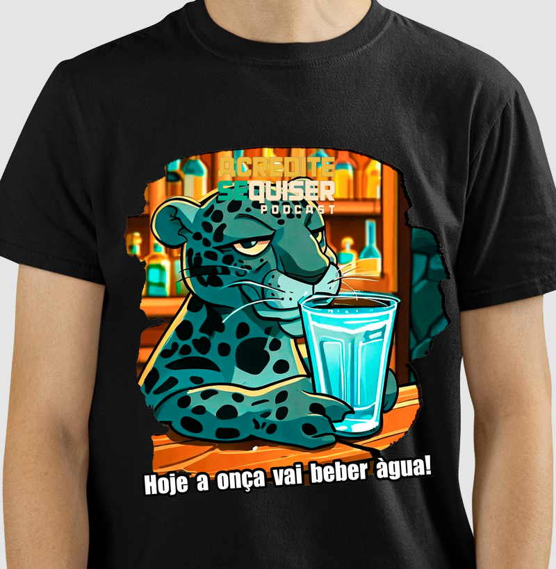 Camisa ASQ-A onça vai beber Água 02