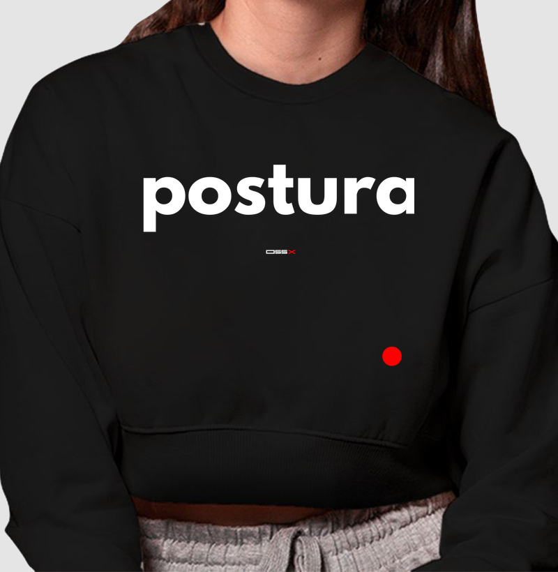 Moletom Cropped | Postura | Jiu Jitsu | OSSX