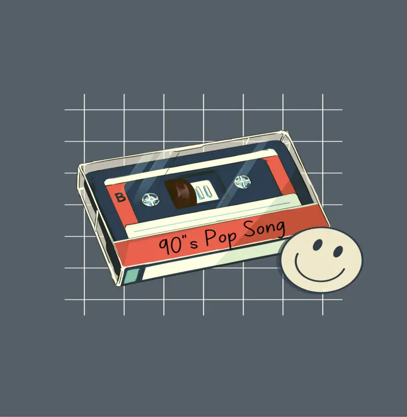 Camiseta k7 anos 90