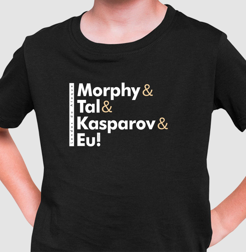 Lendas do Ataque - Morphy, Tal, Kasparov e Eu!