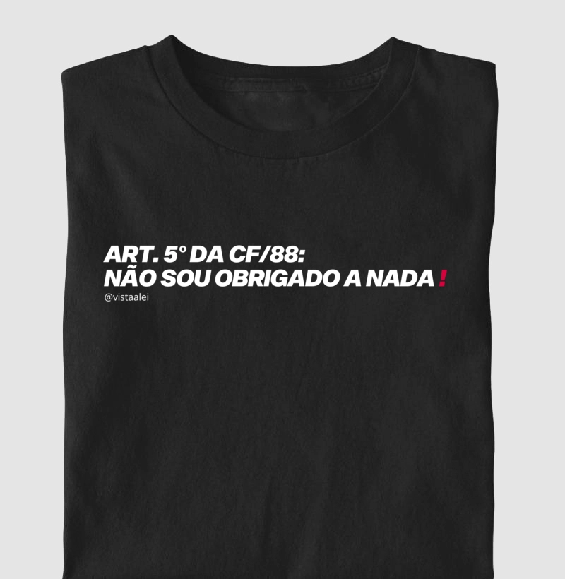 Não sou obrigado(a)