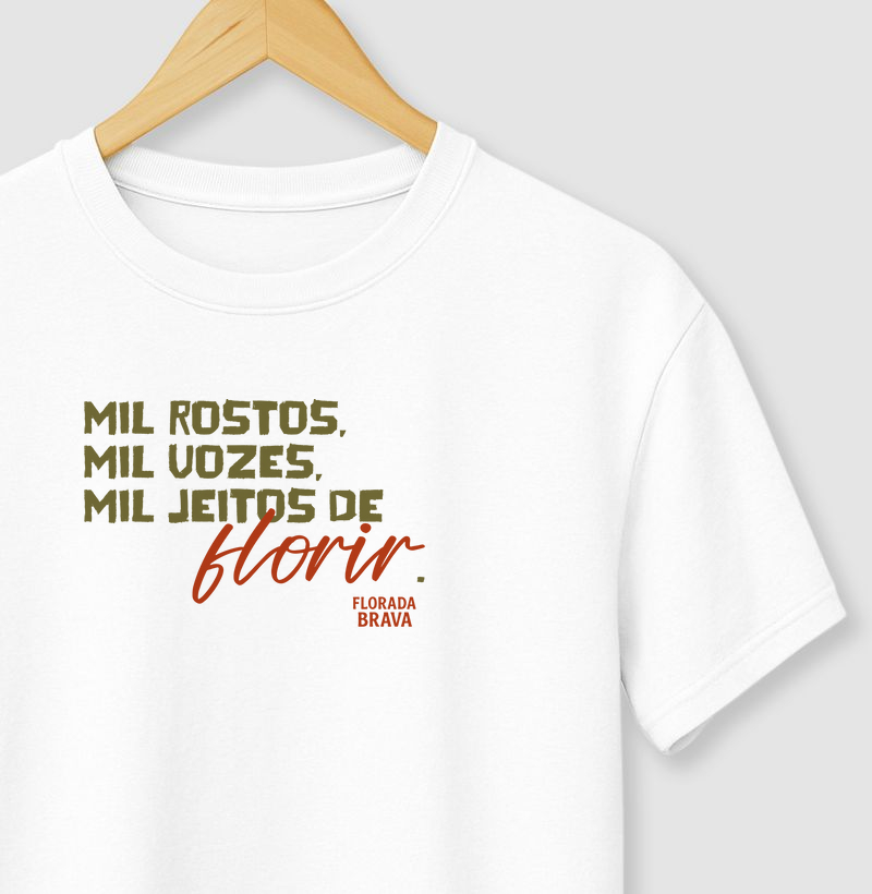 Mil rostos, Mil vozes, Mil jeitos de florir