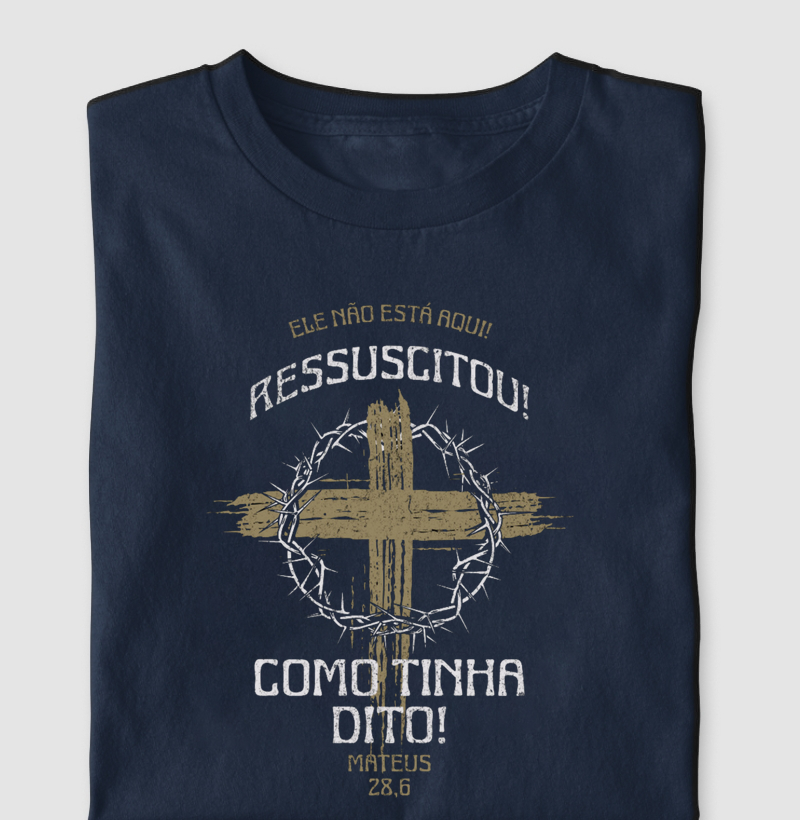Ressuscitou Ele não Está Aqui Cruz