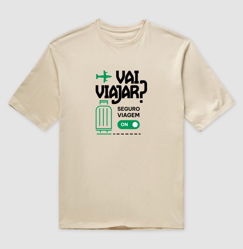 Vai Viajar? Seguro Viagem ON - ILT (Oversized)