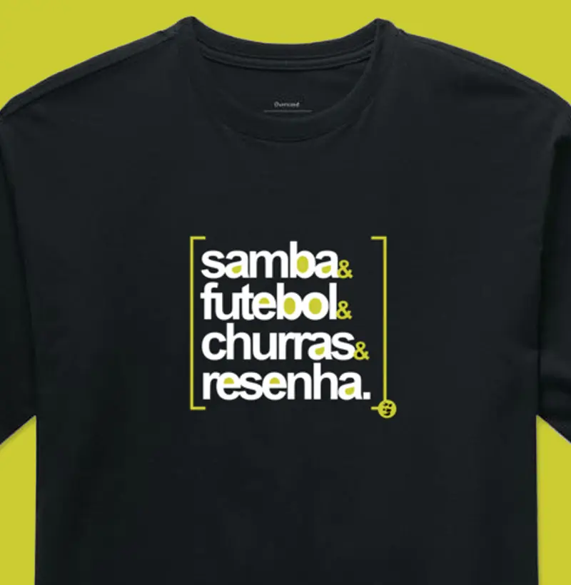 Samba& futebol& churras& resenha.
