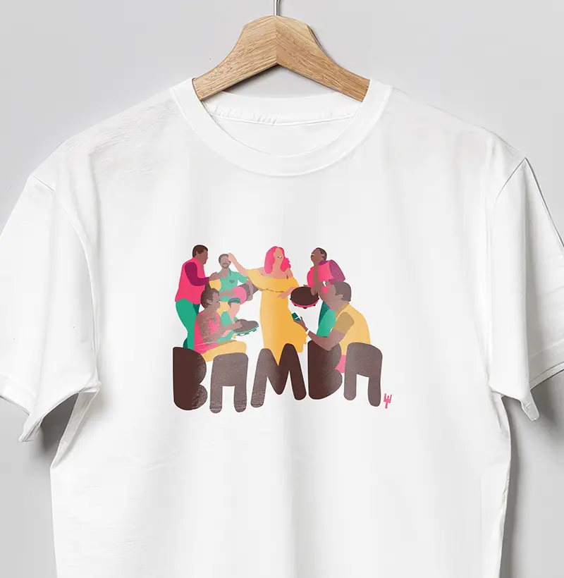 Camiseta Roda de Bamba