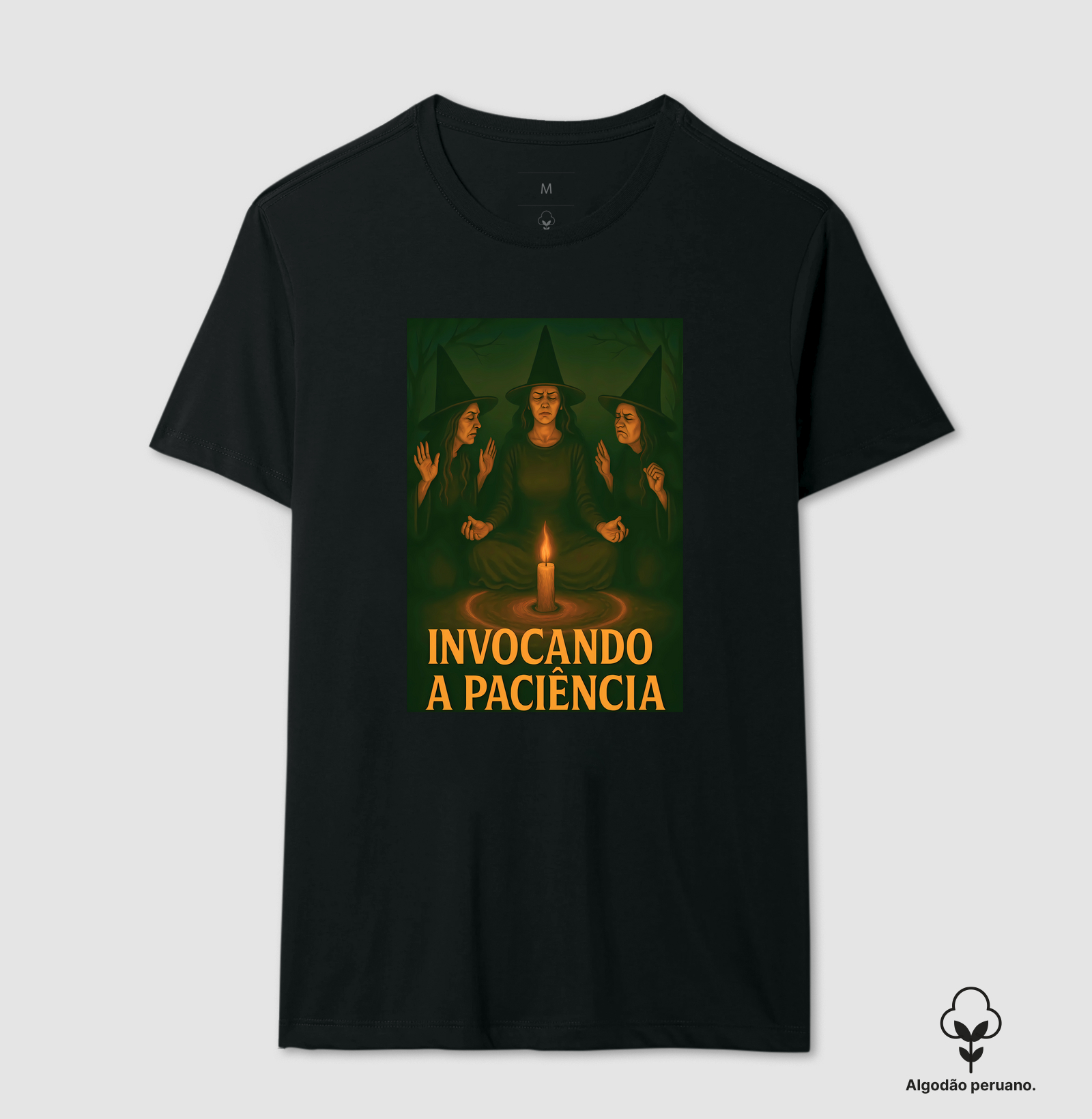 Camiseta Invocando a Paciência