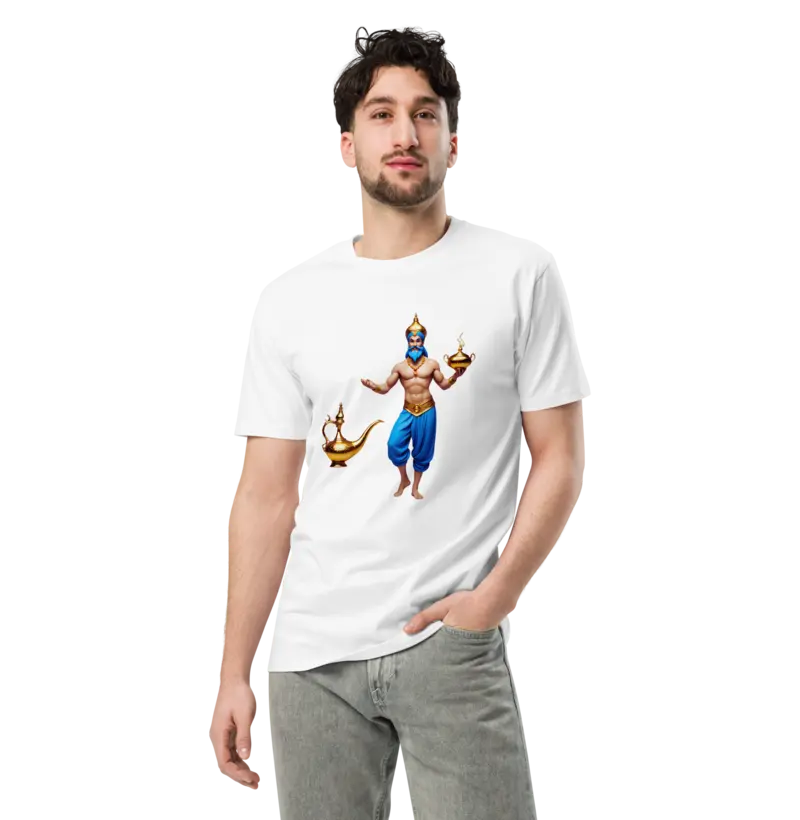 Seu Desejo Atendido! Camiseta Arquétipo Gênio da Lâmpada 
