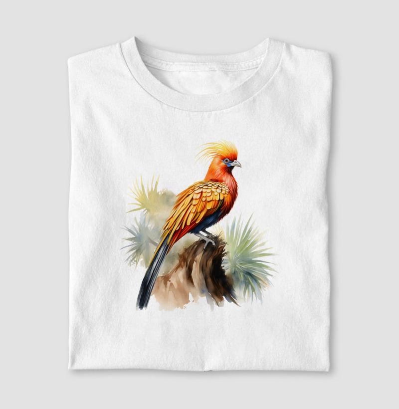 Faisão Dourado aquarela