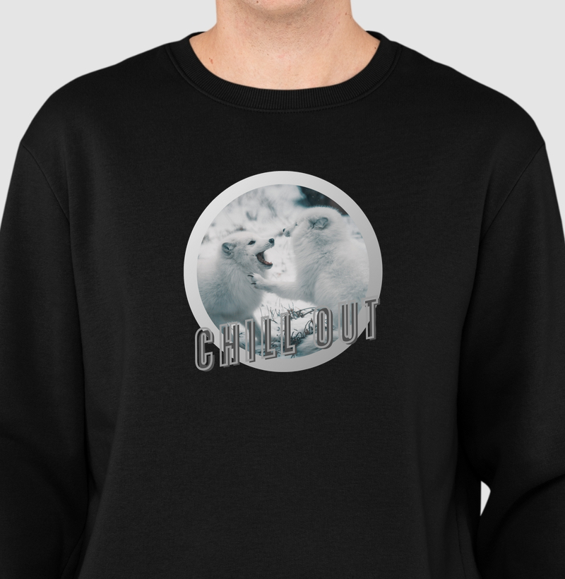 HONESTEE CHILL OUT Moletom