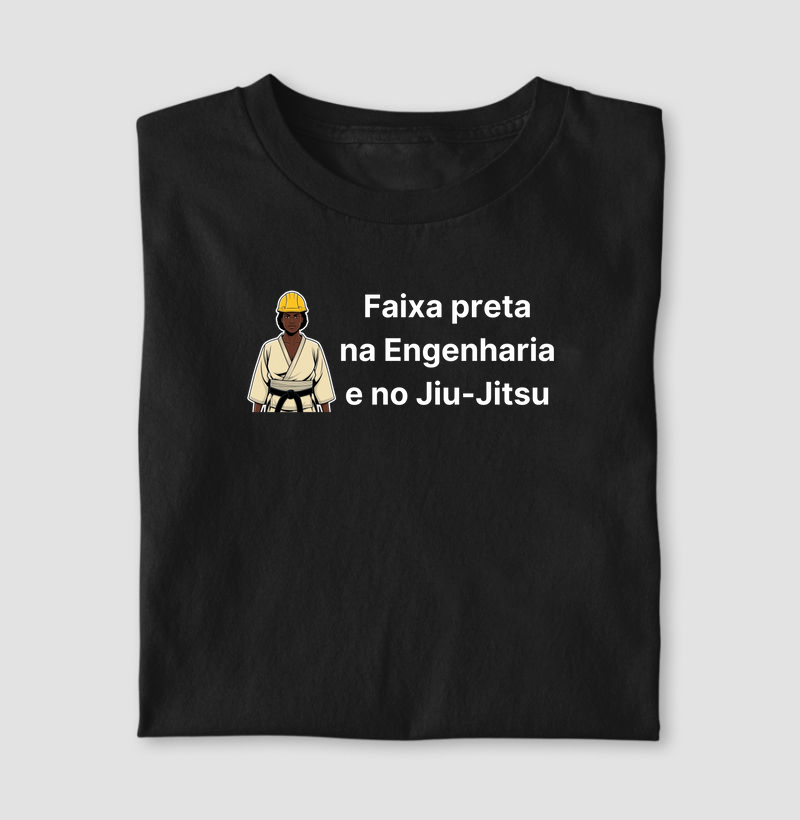 Faixa preta na Engenharia e no Jiu-Jitsu - Mulher negra