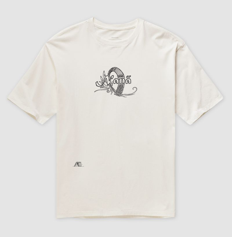 Camiseta Oversize Ferramenta de Nanã – A Senhora da Ancestralidade