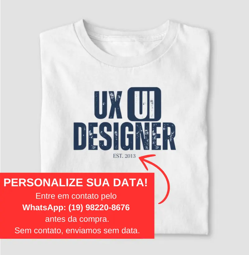 UX/UI Designer: EST. [Sua data]