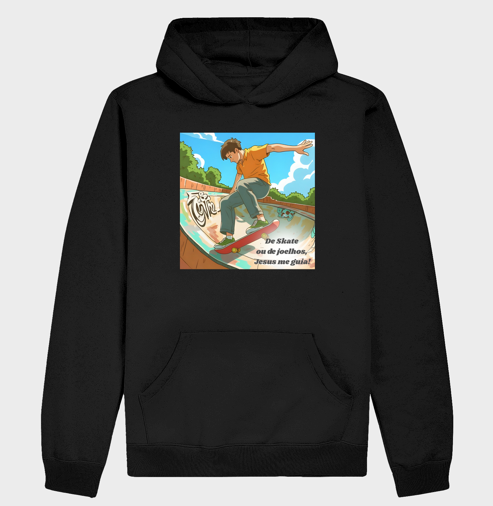 Camiseta Skate e Jesus