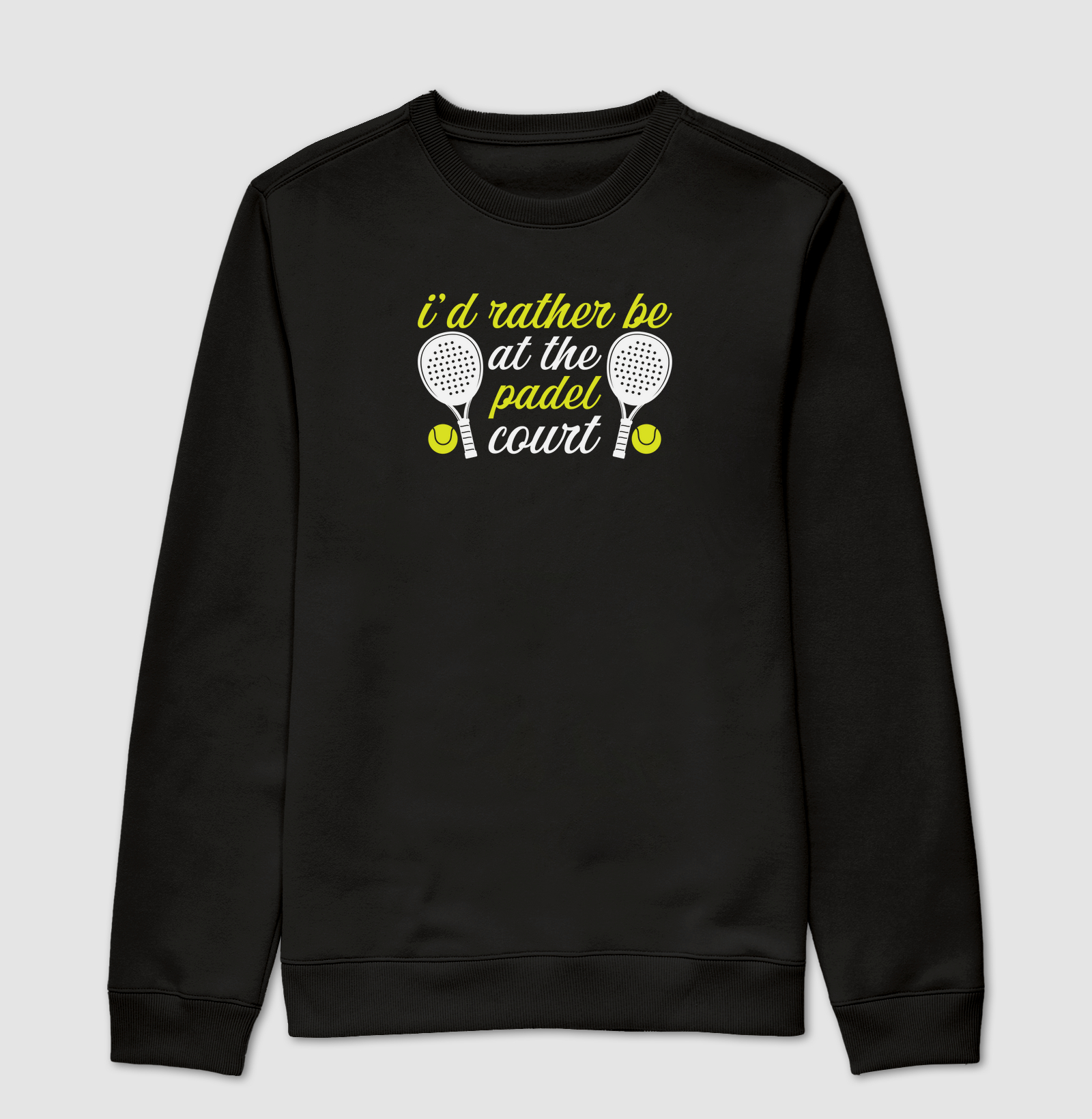 I´d rather...