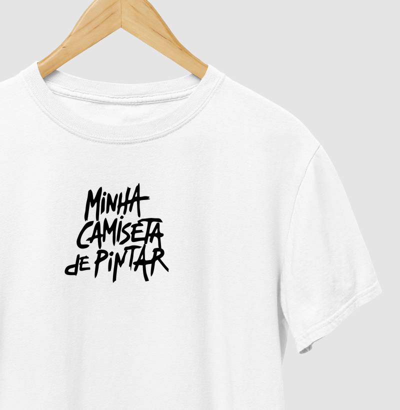Minha Camiseta de Pintar
