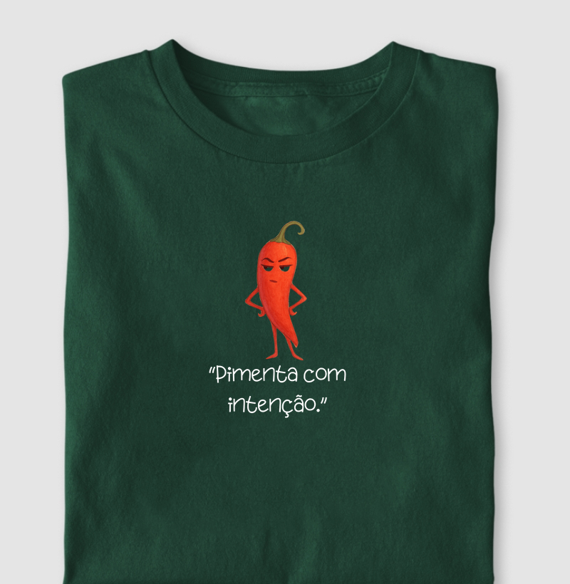 Pimenta com intenção.