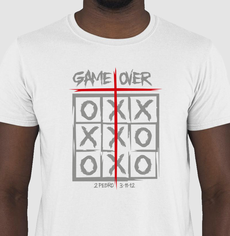Camiseta Masculina Game Over